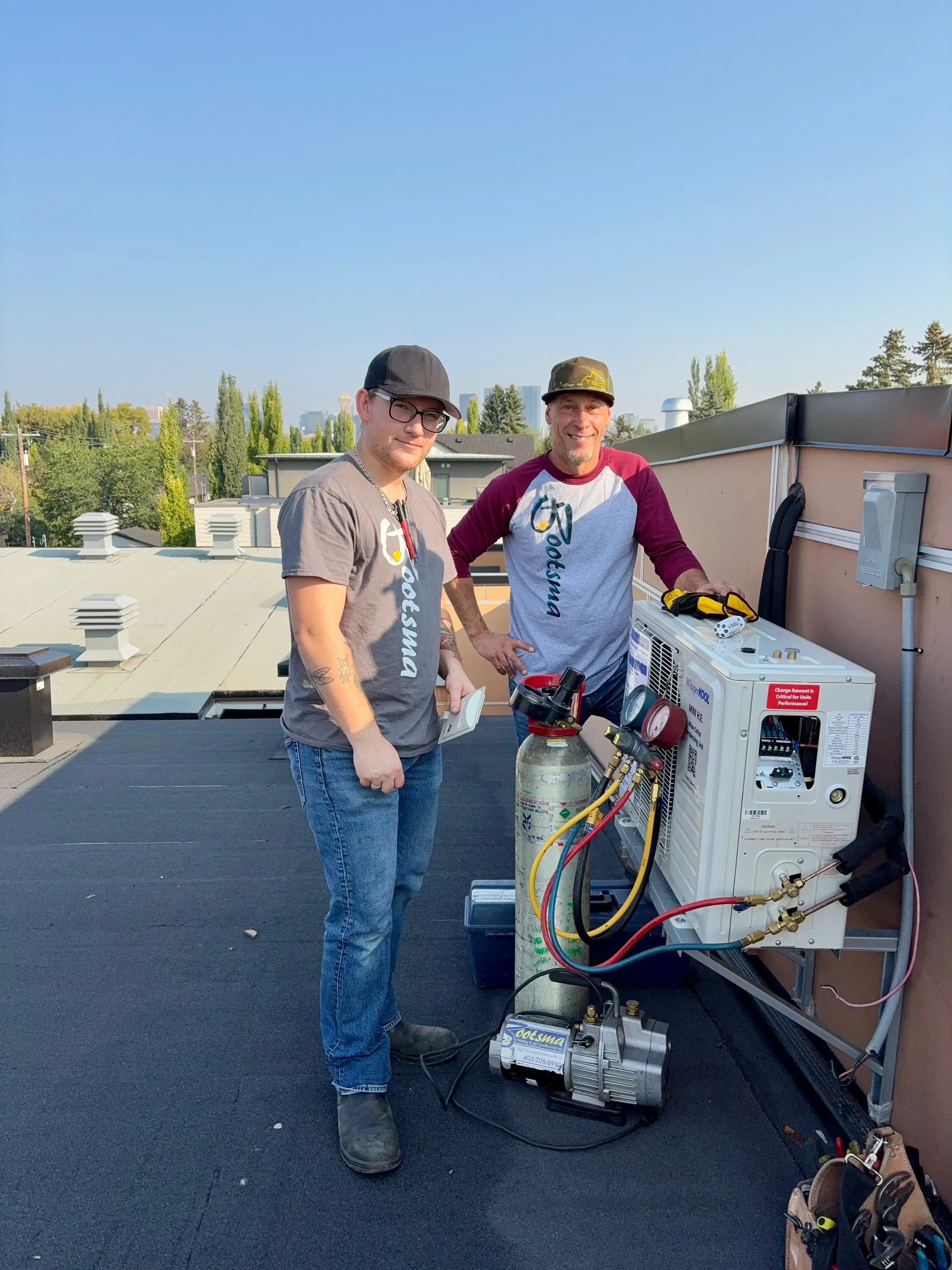 Tim Bootsma Calgary HVAC family business owner journeyman refrigeration mechanic and lead technician